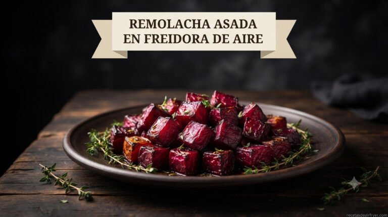 Remolacha Asada en Freidora de Aire: Tierna en 30 Minutos