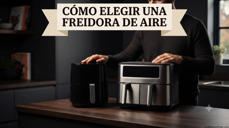 Cómo elegir una freidora de aire