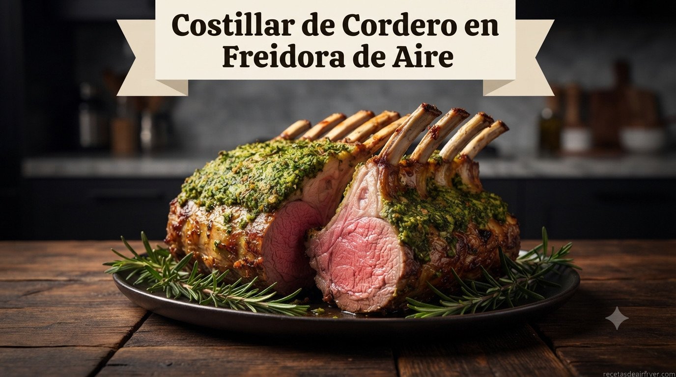 Costillar de Cordero en Freidora de Aire