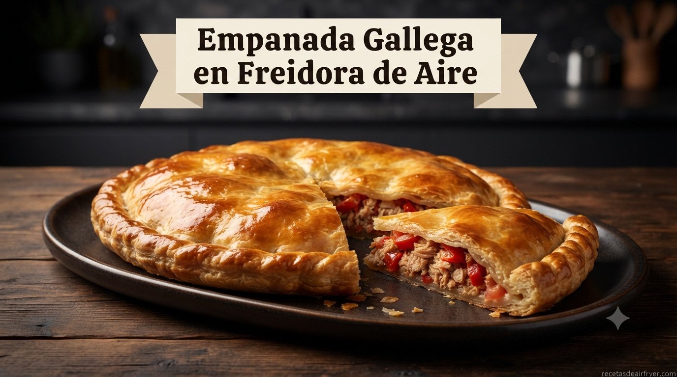 Empanada Gallega en Freidora de Aire