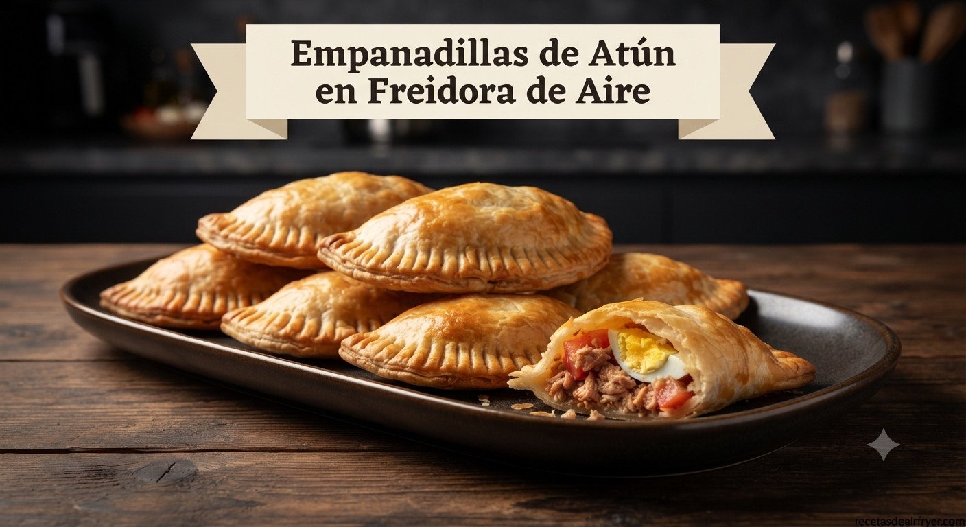 Empanada volteándose a mitad de cocción