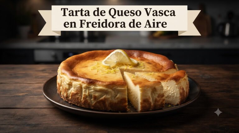 Cheesecake de Limón en Freidora de Aire: Cremoso y Sin Grietas