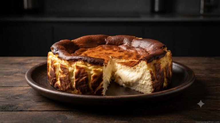 Tarta de La Viña en Freidora de Aire: Fácil y Cremosa