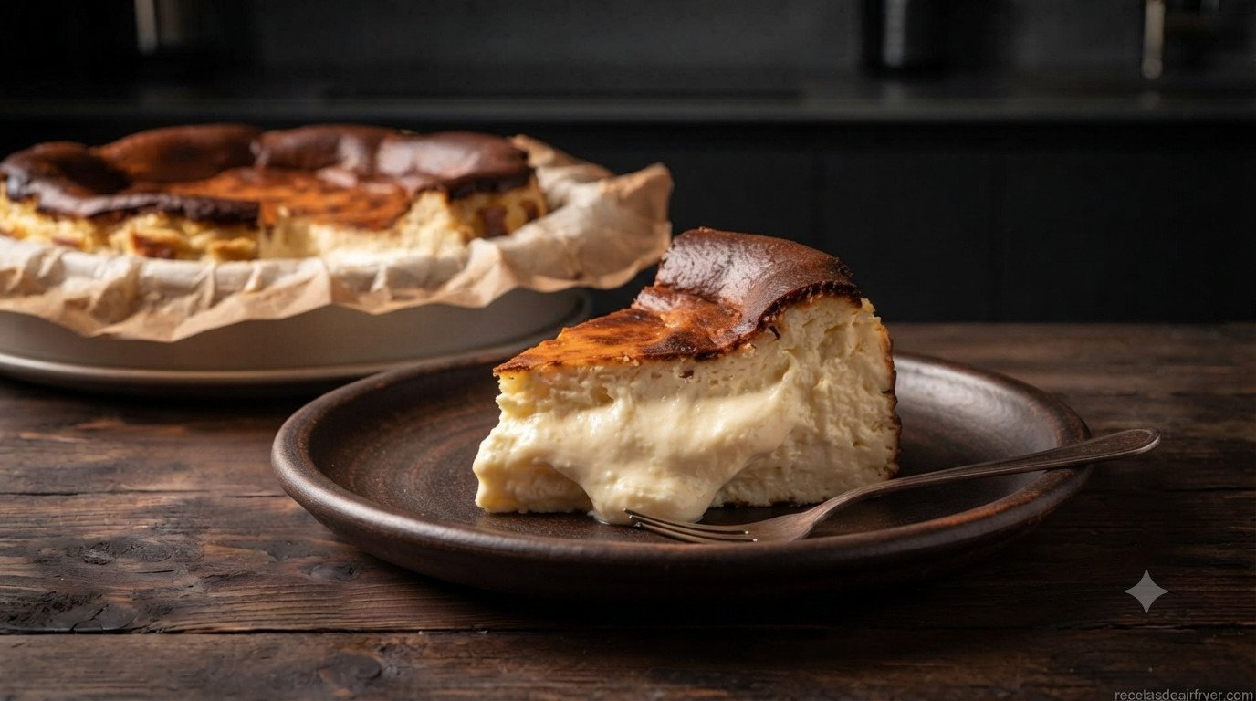 Molde redondo forrado con papel de horno para la tarta de La Viña