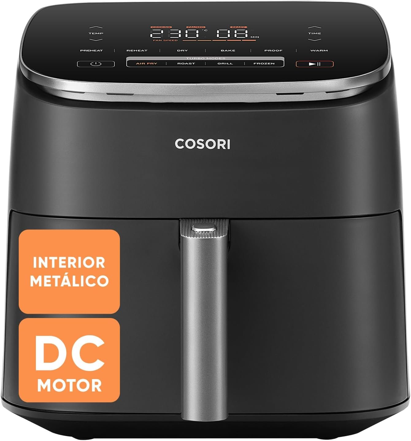 Freidora de aire Cosori Turbo Blaze 6 litros, vista general del producto