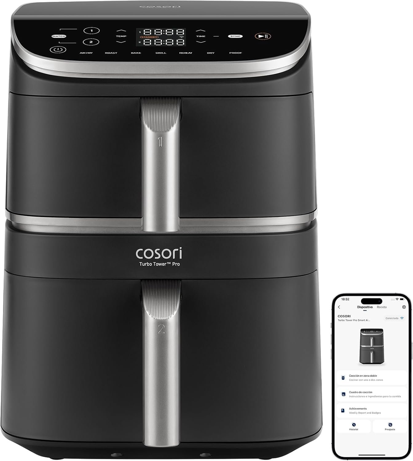 COSORI Turbo Tower Pro Smart 10,8 litros