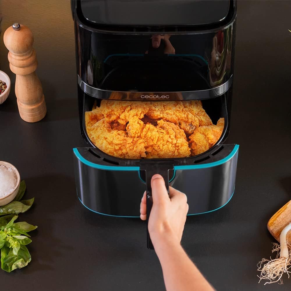 Cesta y accesorios de la Cecofry Full Inox 5500 Pro