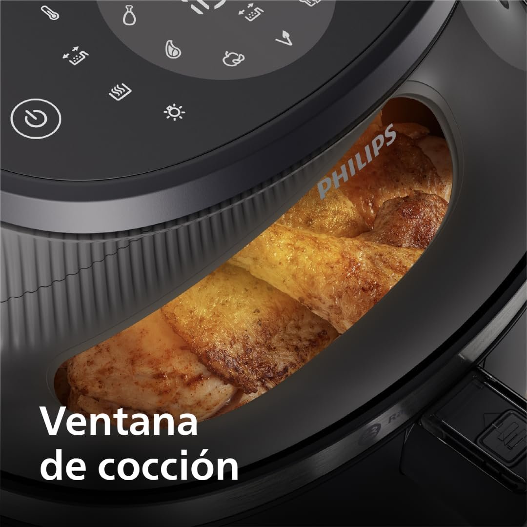 Panel y funciones de la Philips Airfryer Serie 3000 NA340/00