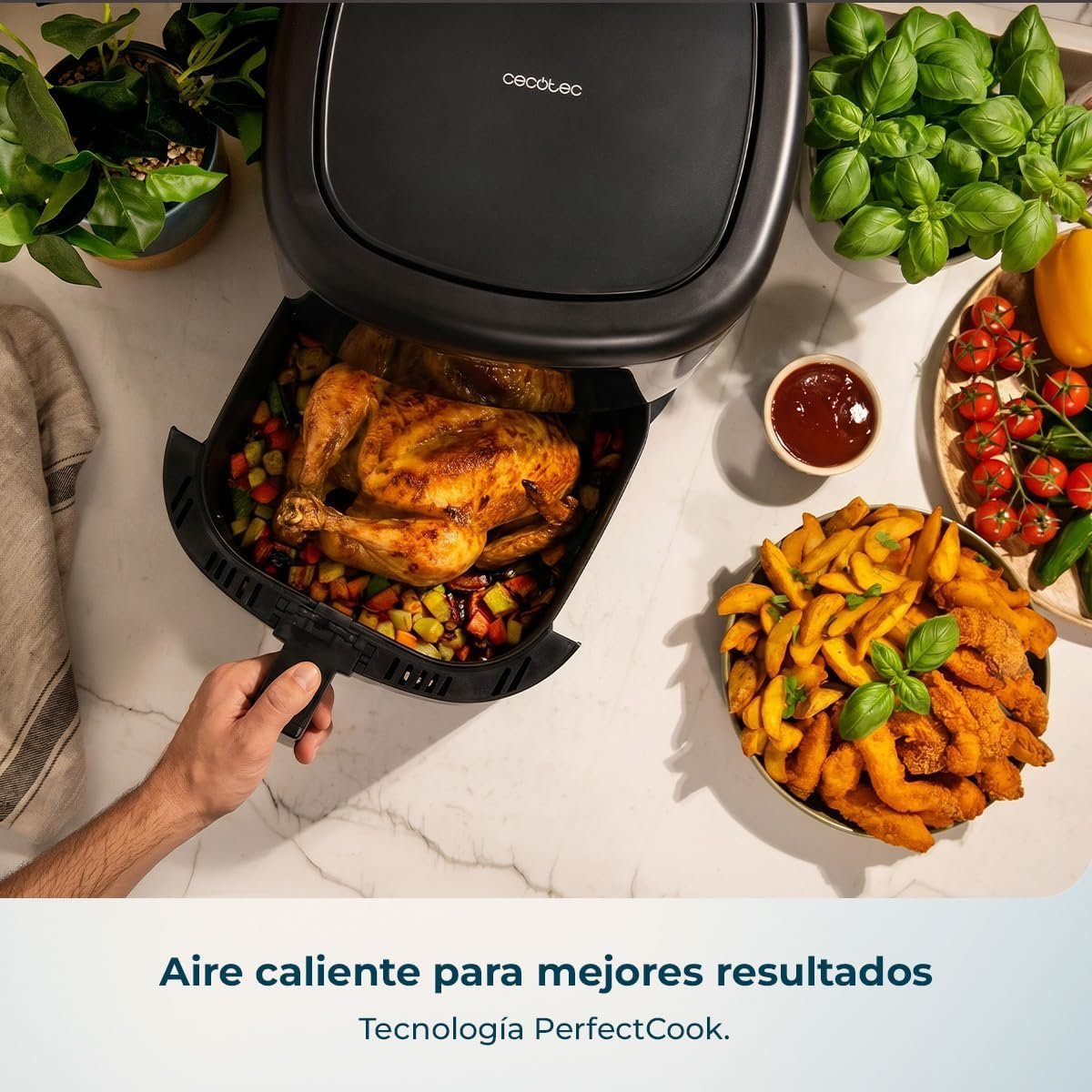 Accesorios de silicona incluidos con la Cecofry Bombastik 6000