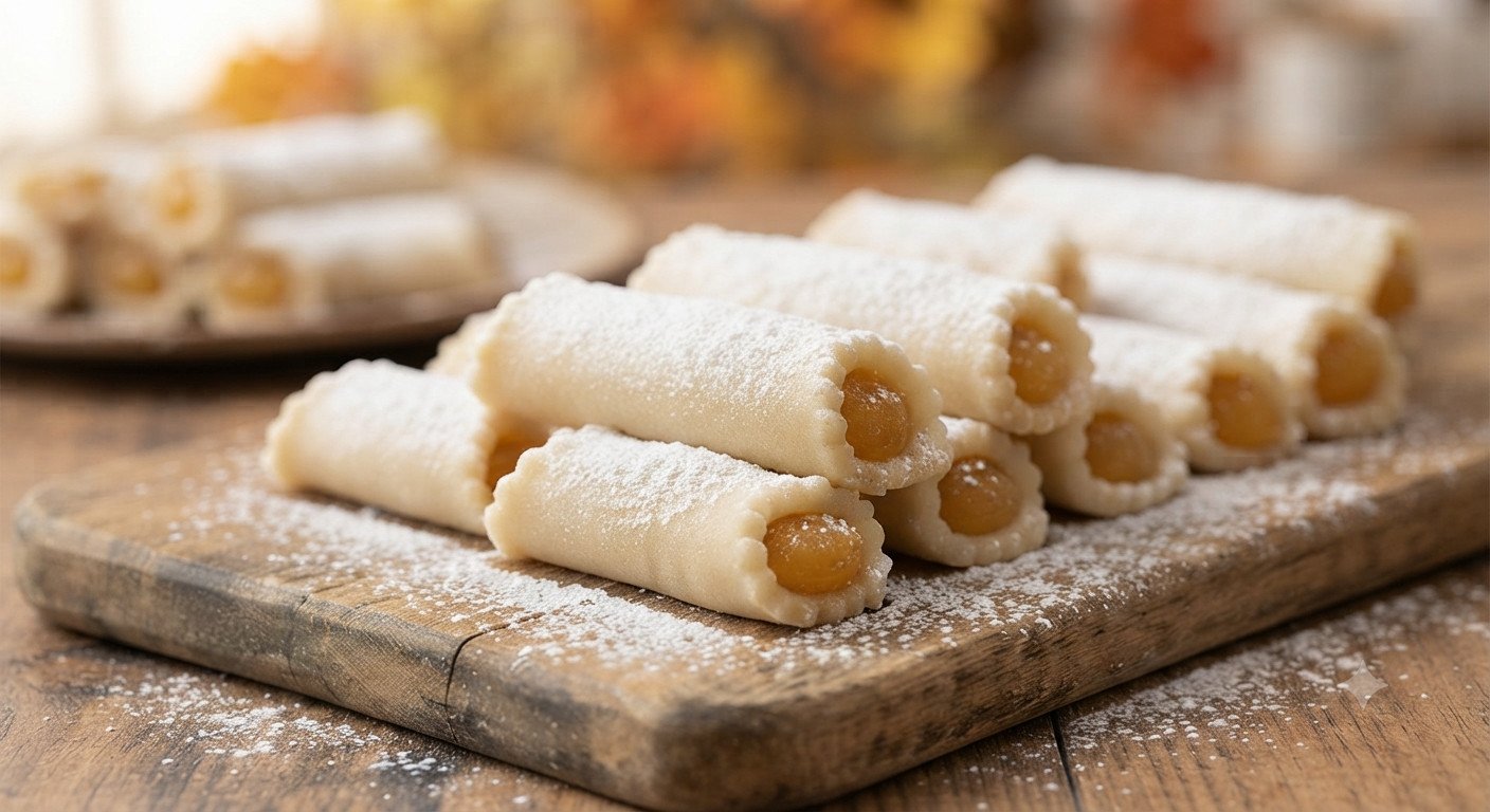 Huesos de Santo rellenos de yema en freidora de aire