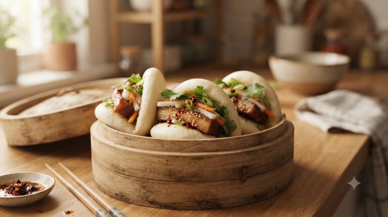 Bao Buns en Freidora de Aire