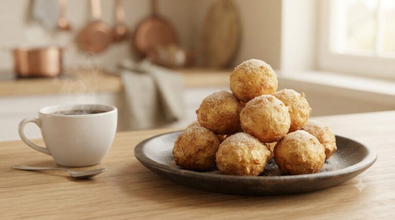 Bolitas de Quark en Freidora de Aire