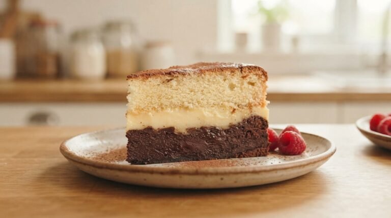 Pastel Mágico de Chocolate en Freidora de Aire