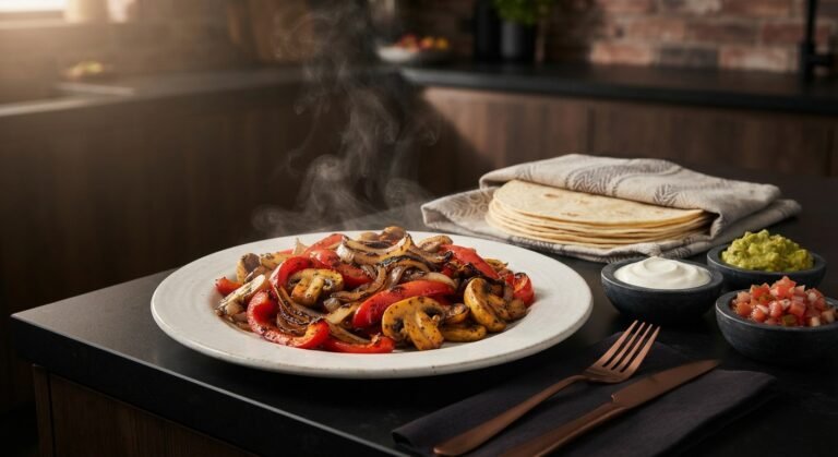 Fajitas Vegetarianas en Freidora de Aire: Crujientes en 20 Minutos