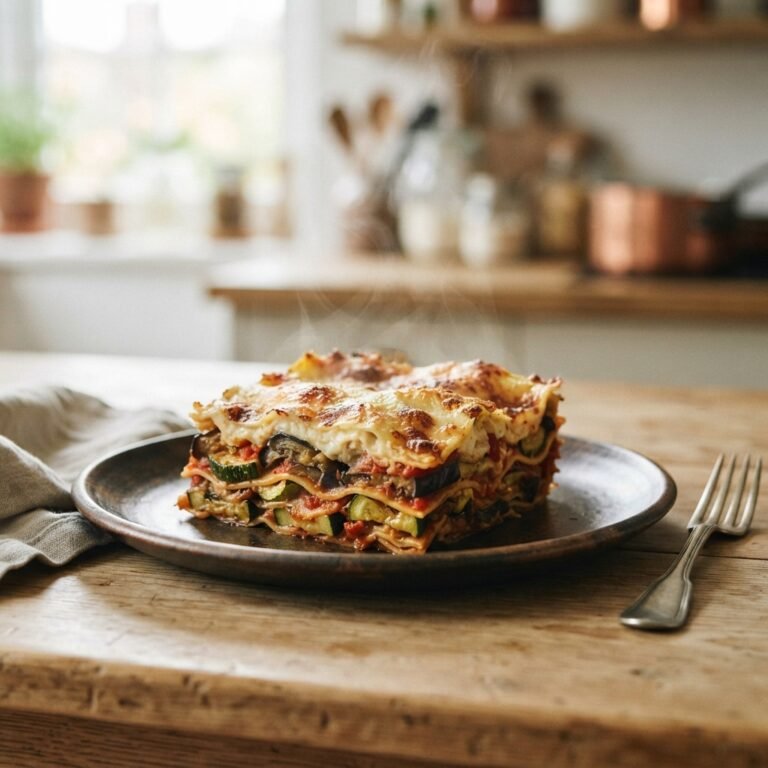 Lasaña de Verduras en Freidora de Aire