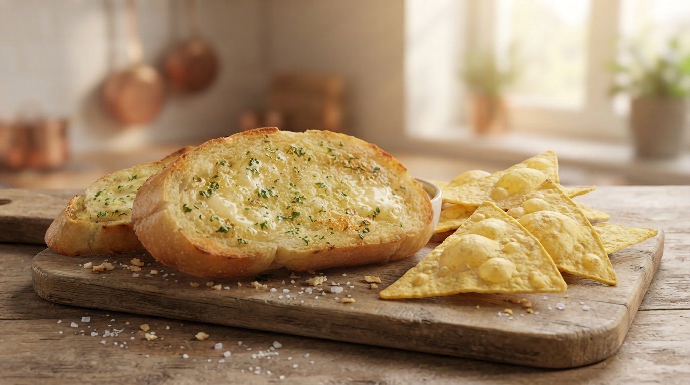 Salsa de queso cremoso mezclándose con cebollino picado en un cuenco