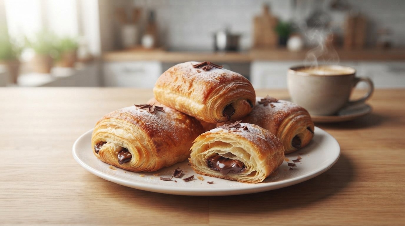 Napolitanas de Chocolate en Freidora de Aire