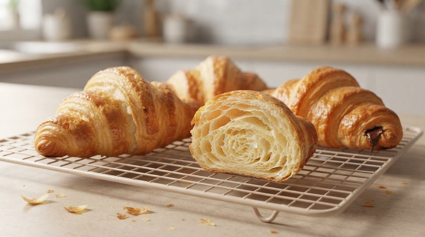 Croissants en Freidora de Aire
