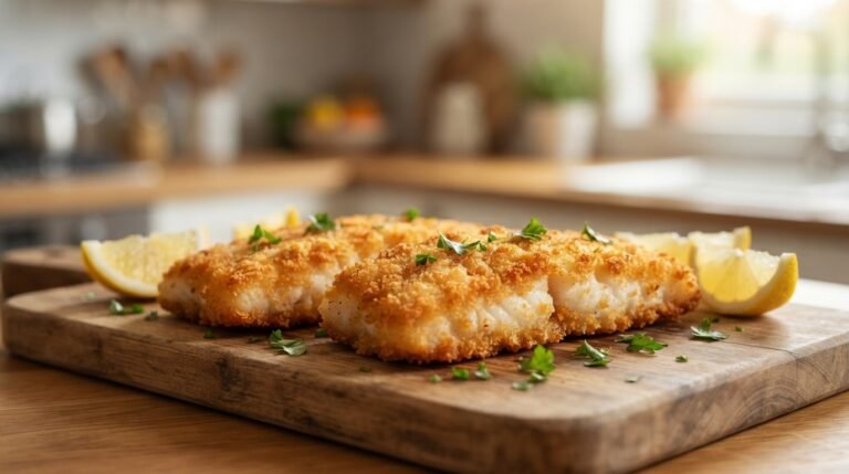Bacalao Crujiente en Freidora de Aire