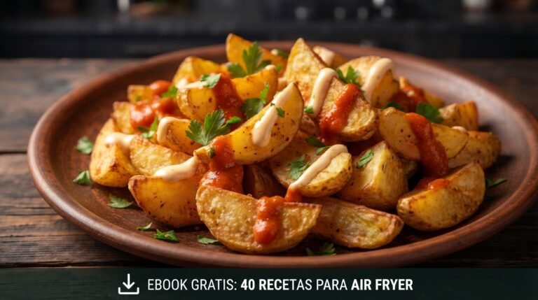Patatas Bravas en Freidora de Aire: Receta Fácil