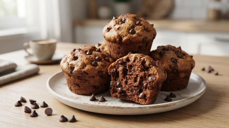 Muffins de Chocolate en Freidora de Aire: Fáciles y Esponjosos