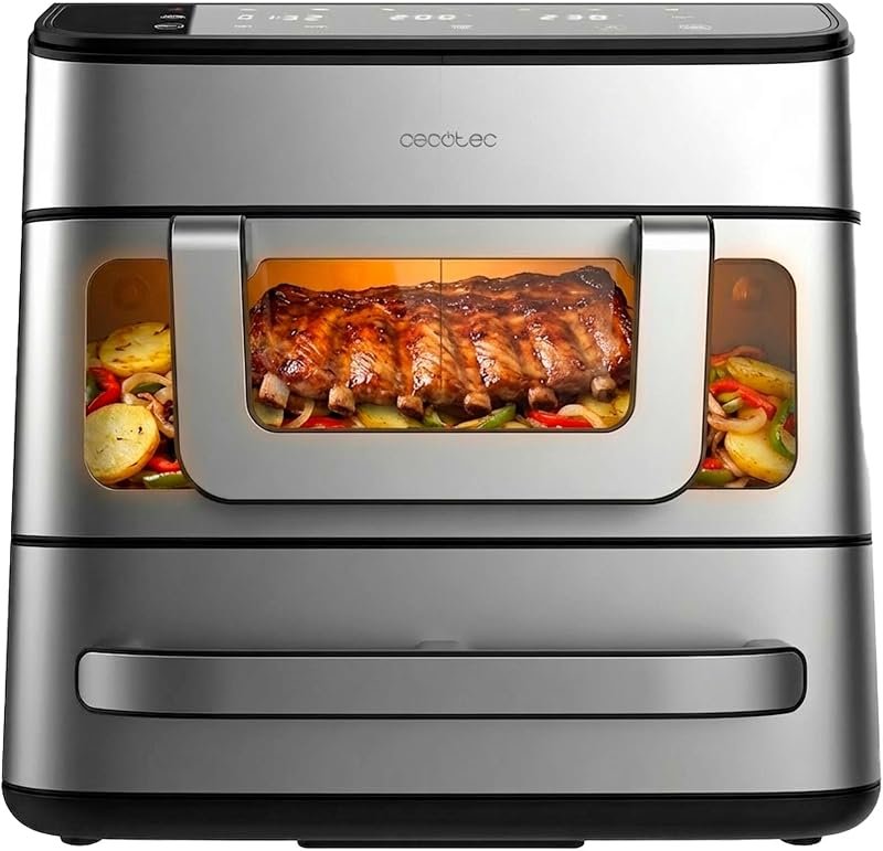 Cecotec Cecofry FoodCourt 18000 4Pizza + Horno de 18 L, imagen de la ficha de Amazon.es