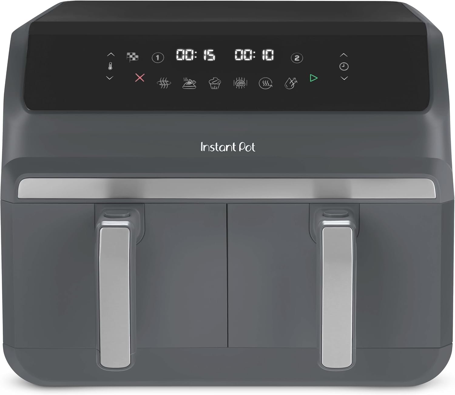 Freidora de aire de doble cesta Instant Vortex Dual Truffle de 8 L