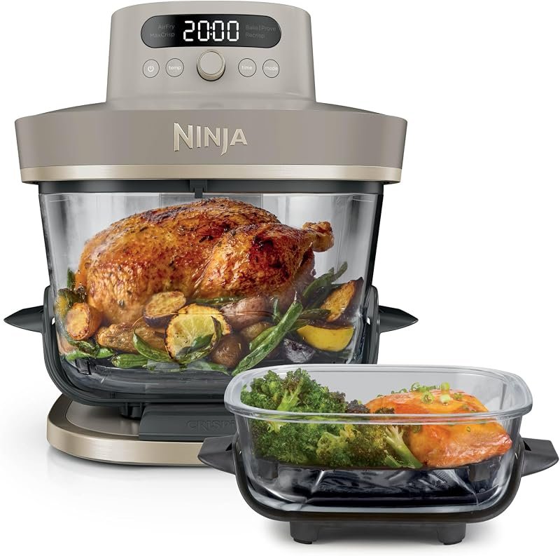 Ninja CRISPi PRO XL con recipientes de cristal, imagen de la ficha de Amazon.es