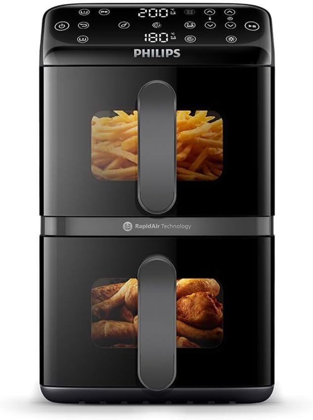Philips 4000 Airfryer de doble cesta vertical de 10 L, imagen de la ficha de Amazon.es