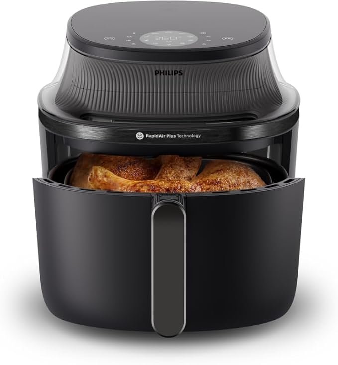 Freidora de aire Philips 3000 Airfryer NA330/00 de 6,2 L con ventana de cocción
