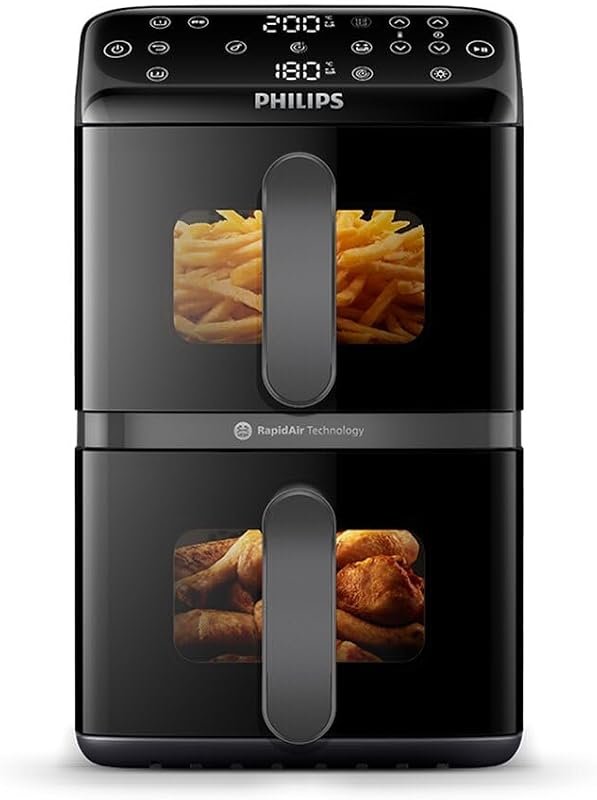 Philips 4000 Airfryer doble cesta vertical 10 L
