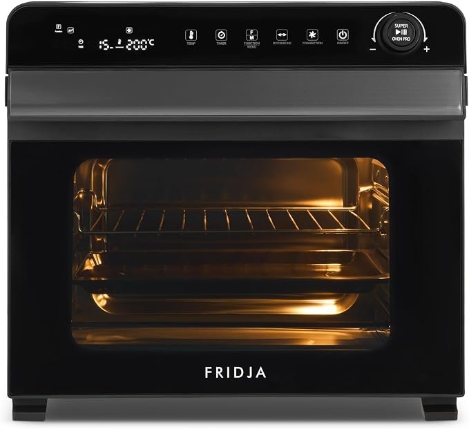 Horno freidora de aire Fridja f77 Super Oven Pro de 30 L con asador