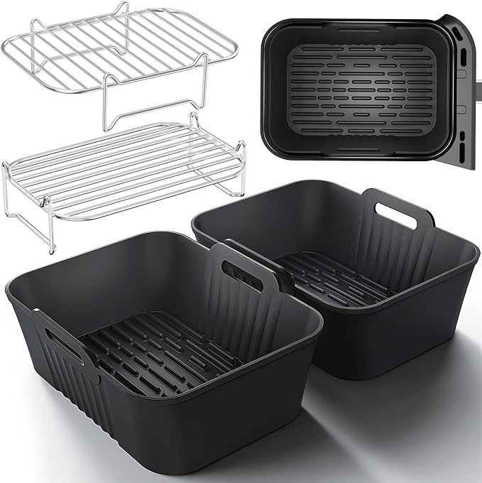 Set HONYAO de 4 piezas con moldes y rejillas