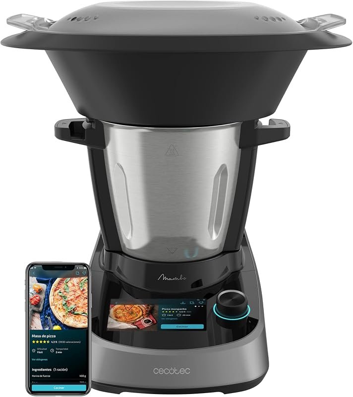 Cecotec Mambo Touch, robot de cocina con pantalla TFT, imagen de la ficha de Amazon.es