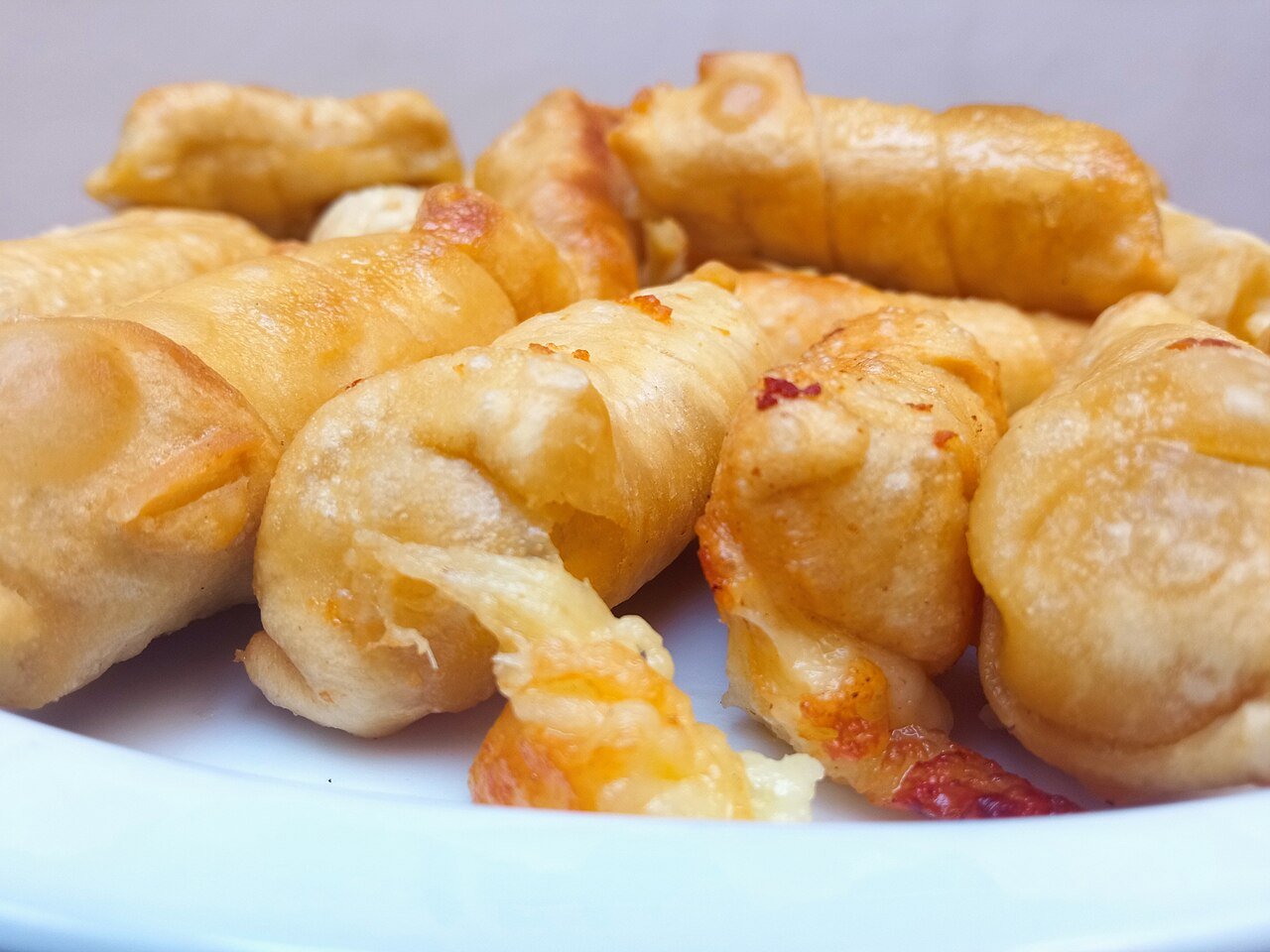 Tequeños dorados