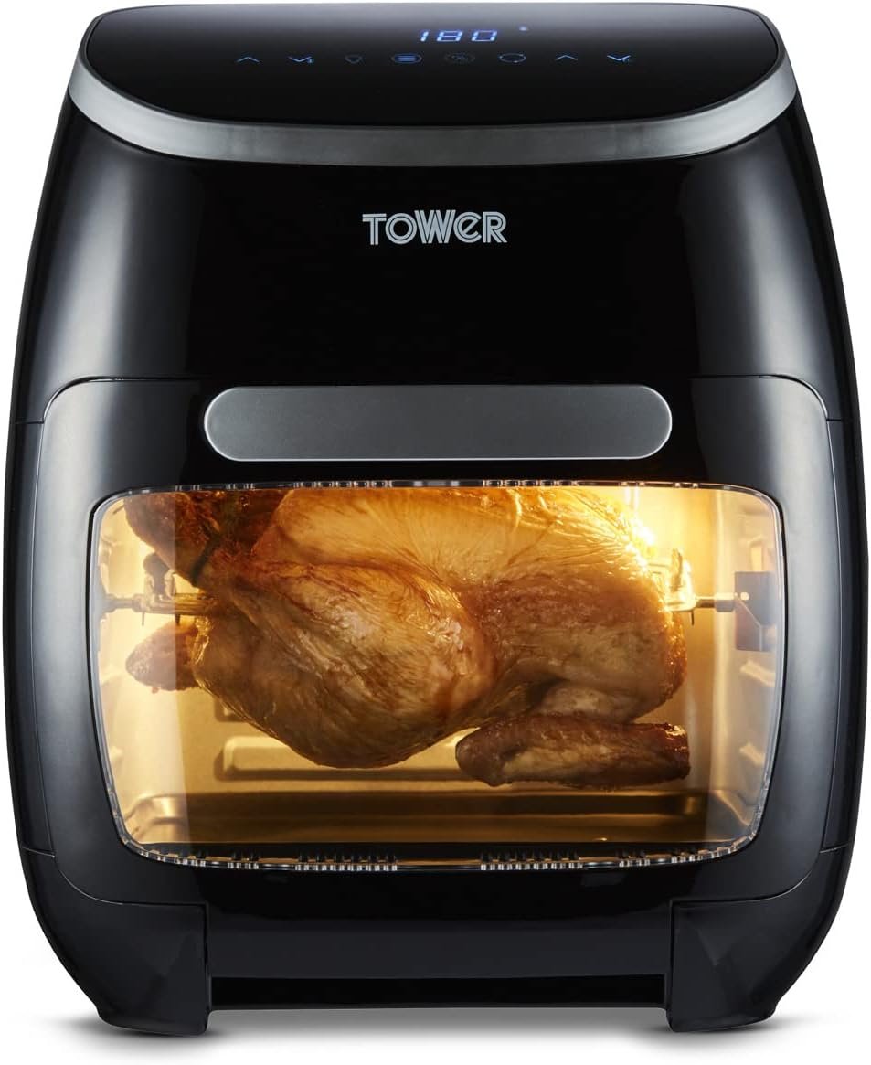 Freidora de aire horno Tower Xpress Pro T17039 de 11 L, según la ficha de Amazon.es